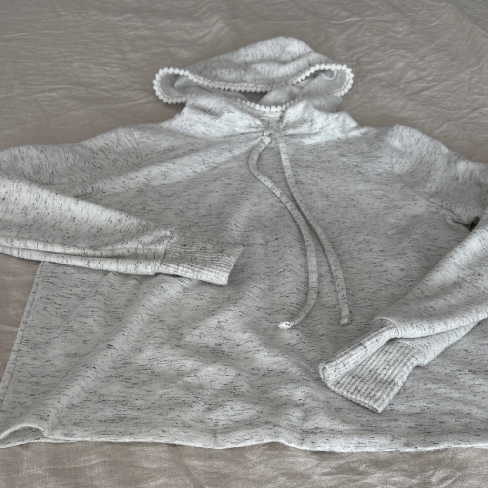 Michael Stars Gray Hooded Sweatshirt